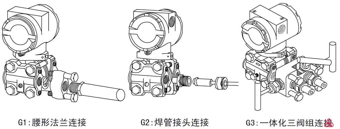 電容式壓力變送器連接方式